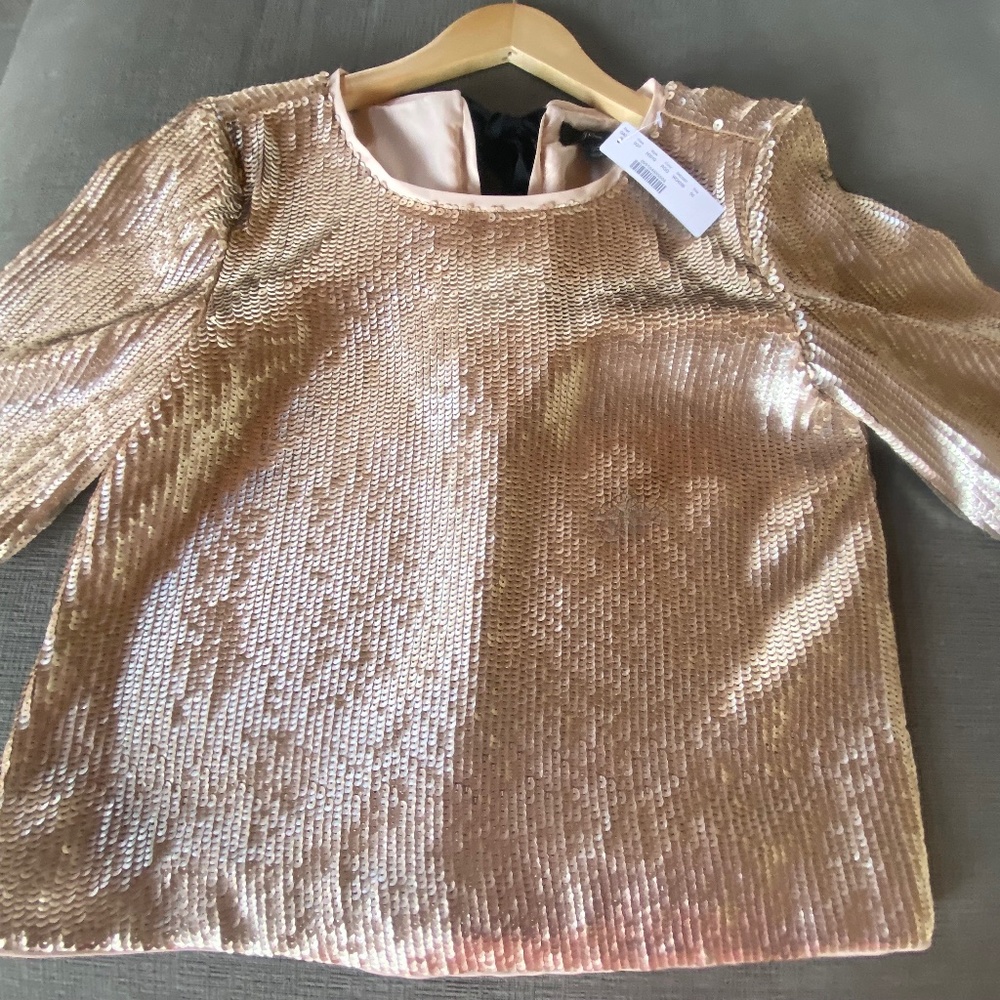 J.Crew Sequin Holiday Women Top!